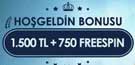 1500 TL'ye kadar üyelik bonusu ve 750 Free Spin alın!